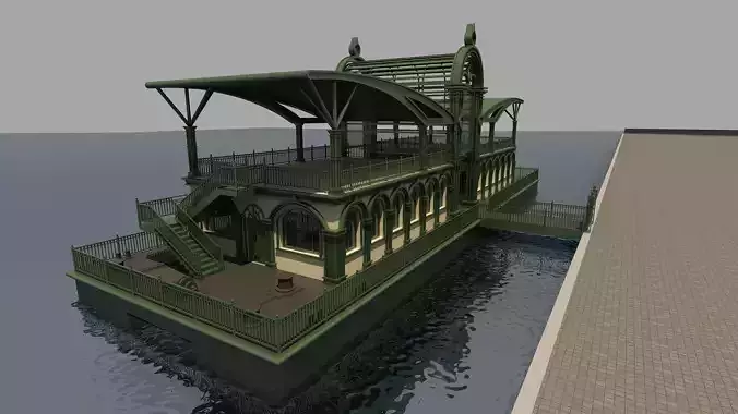 Passenger Terminal 3D model
