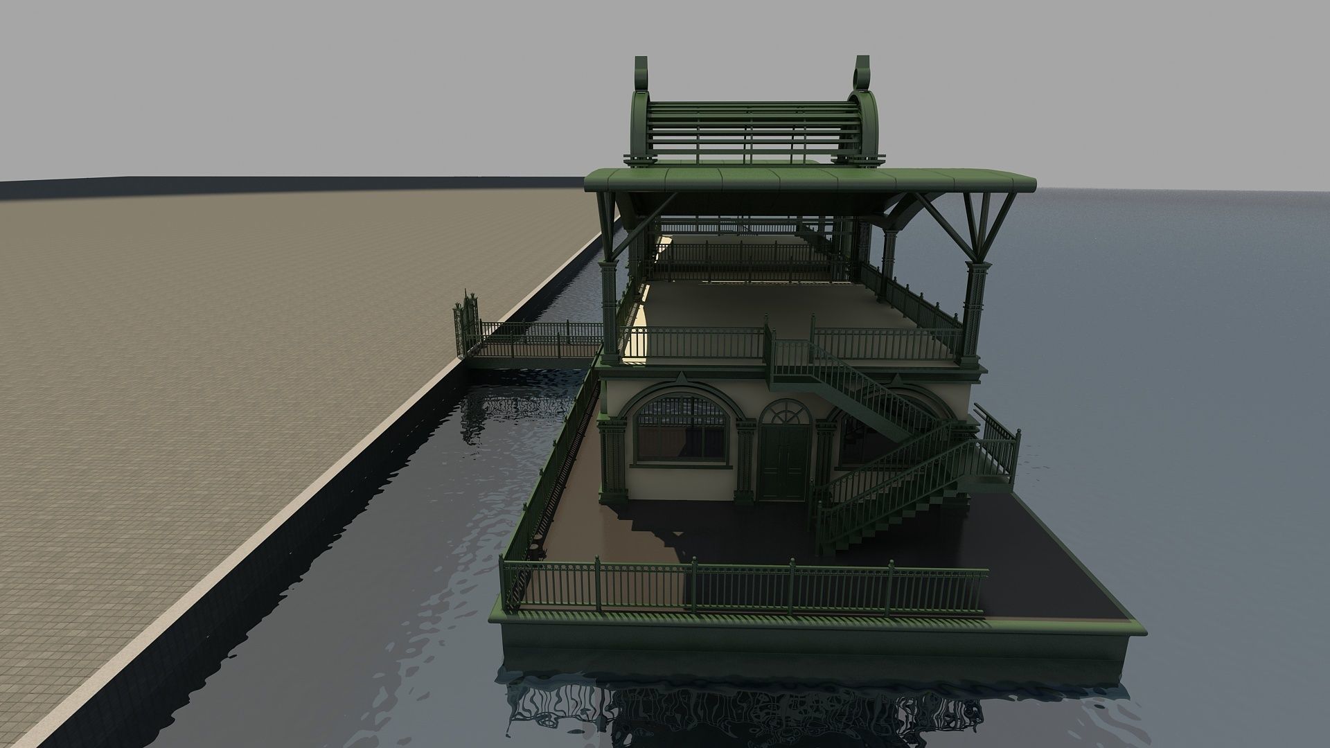 Passenger Terminal 3D model_4