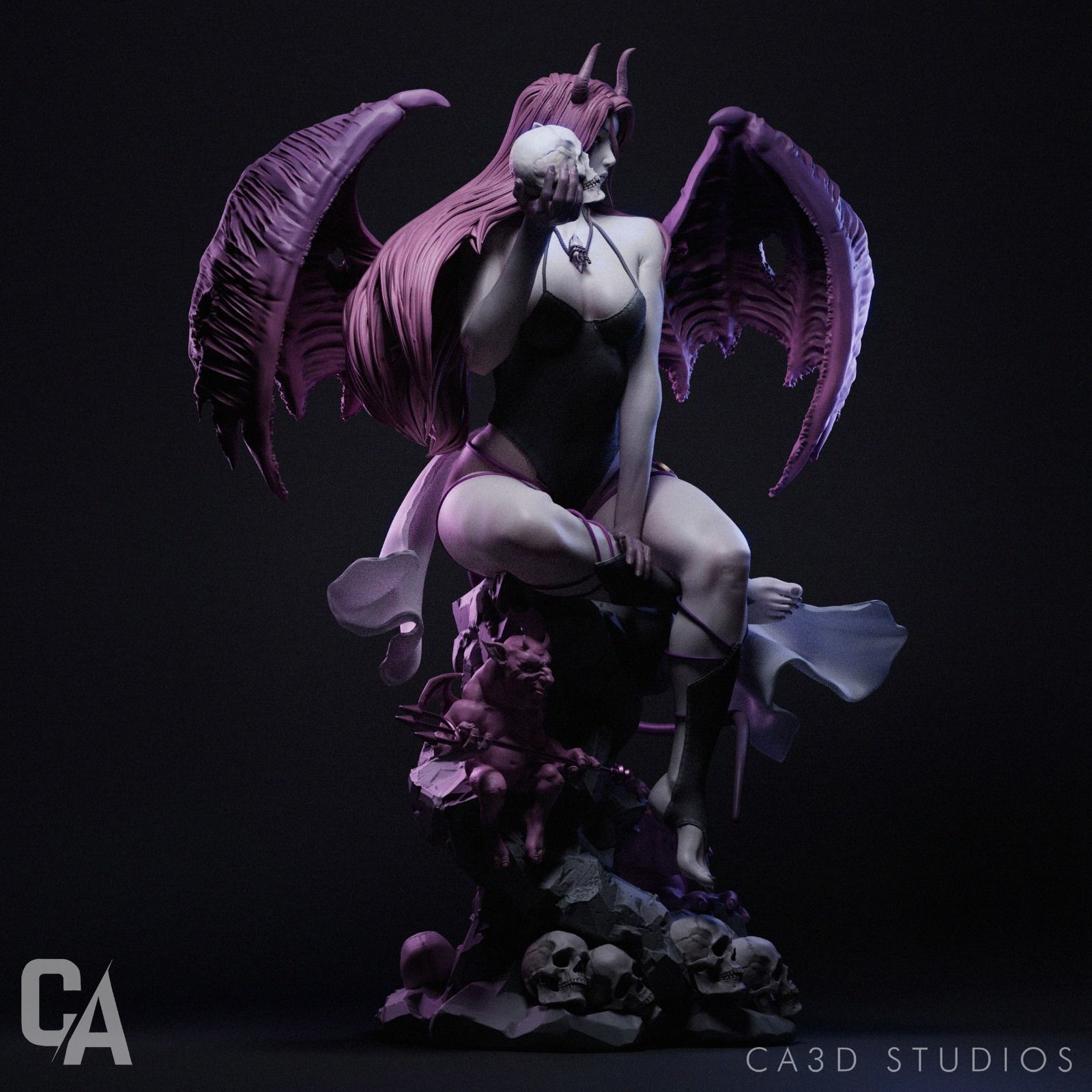 Succubus 3D Print 3D print model_5