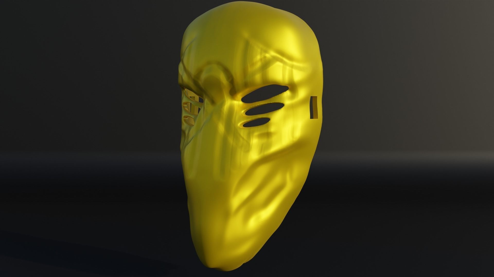 Halloween Horror Cosplay Mask - Costume Mask 3D print model_24