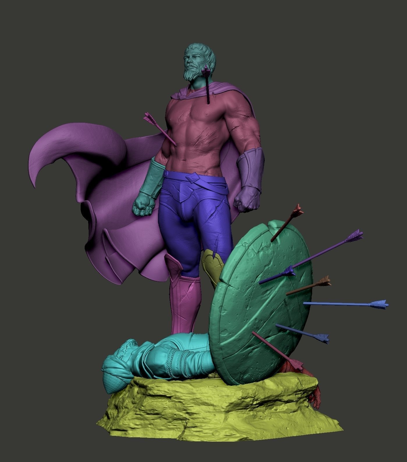 Leonidas 3D Print 3D print model_6