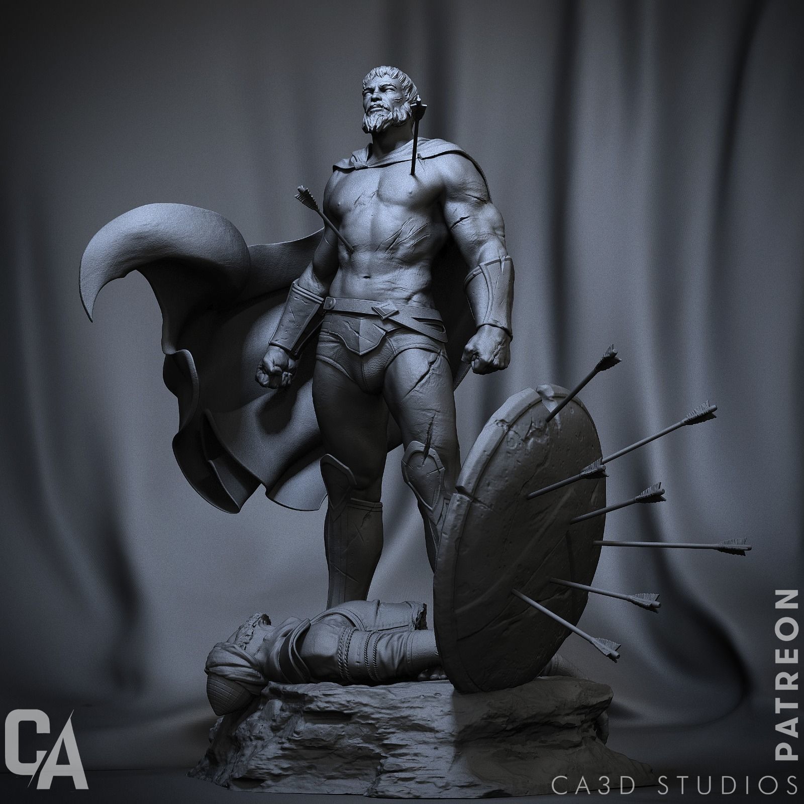 Leonidas 3D Print 3D print model_2