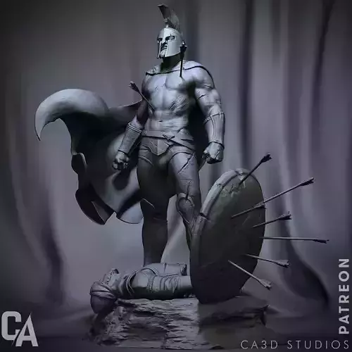 Leonidas 3D Print 3D print model