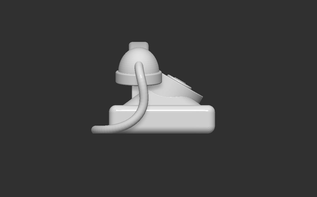 Miniature classic phone for model making 10th and 25th scale 3D print model_9