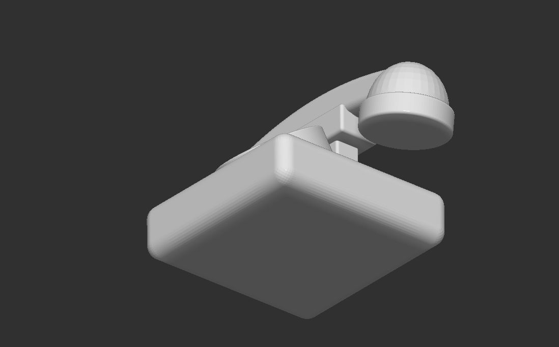 Miniature classic phone for model making 10th and 25th scale 3D print model_16