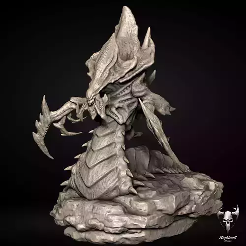 High detailed Hydralisk 3D Print Model 