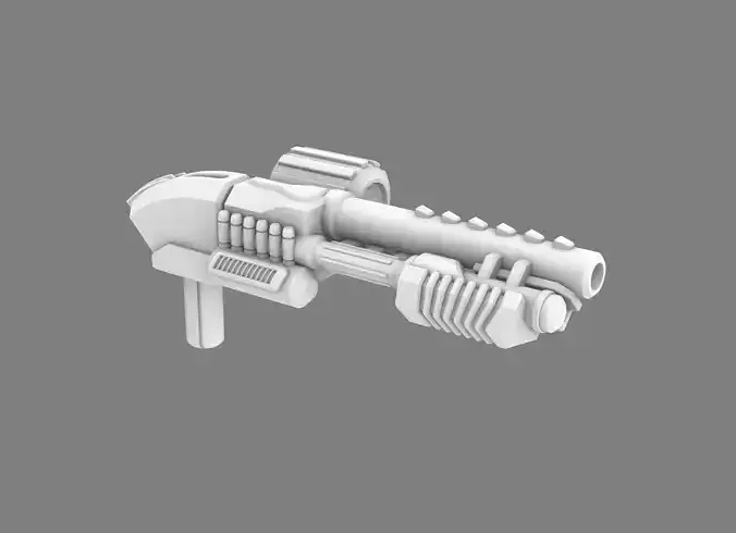 Shrapnel Caster aka Scatter Blaster 3D print model