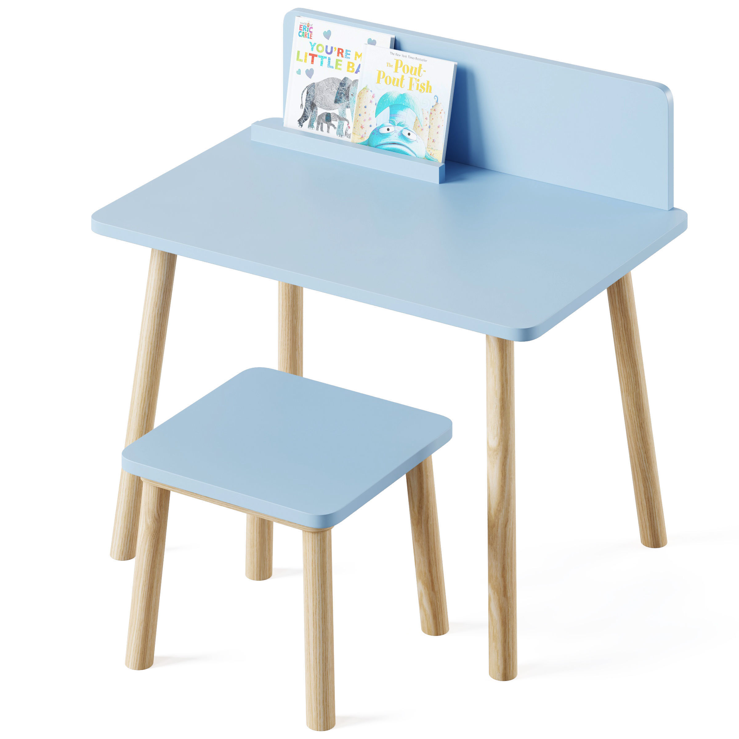 Set of childrens furniture Grete by LA REDOUTE INTERIEURS 3D model_4