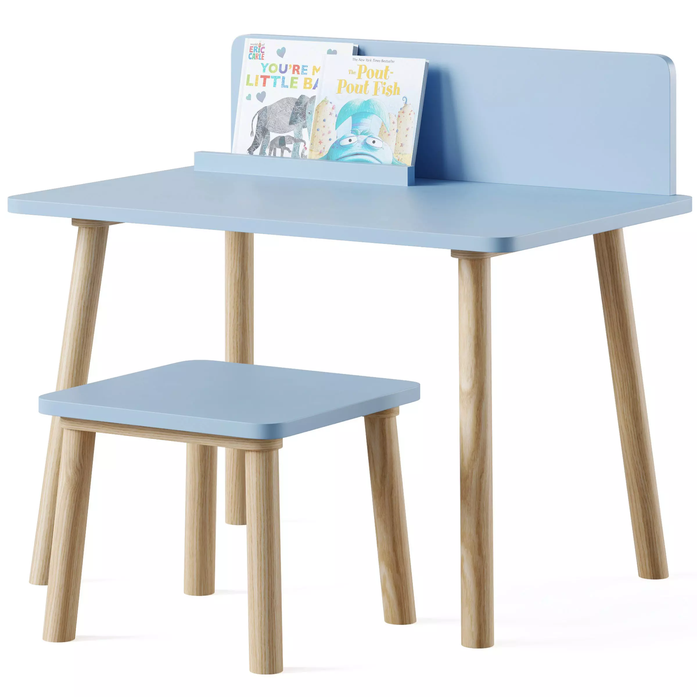 Set of childrens furniture Grete by LA REDOUTE INTERIEURS 3D model_0