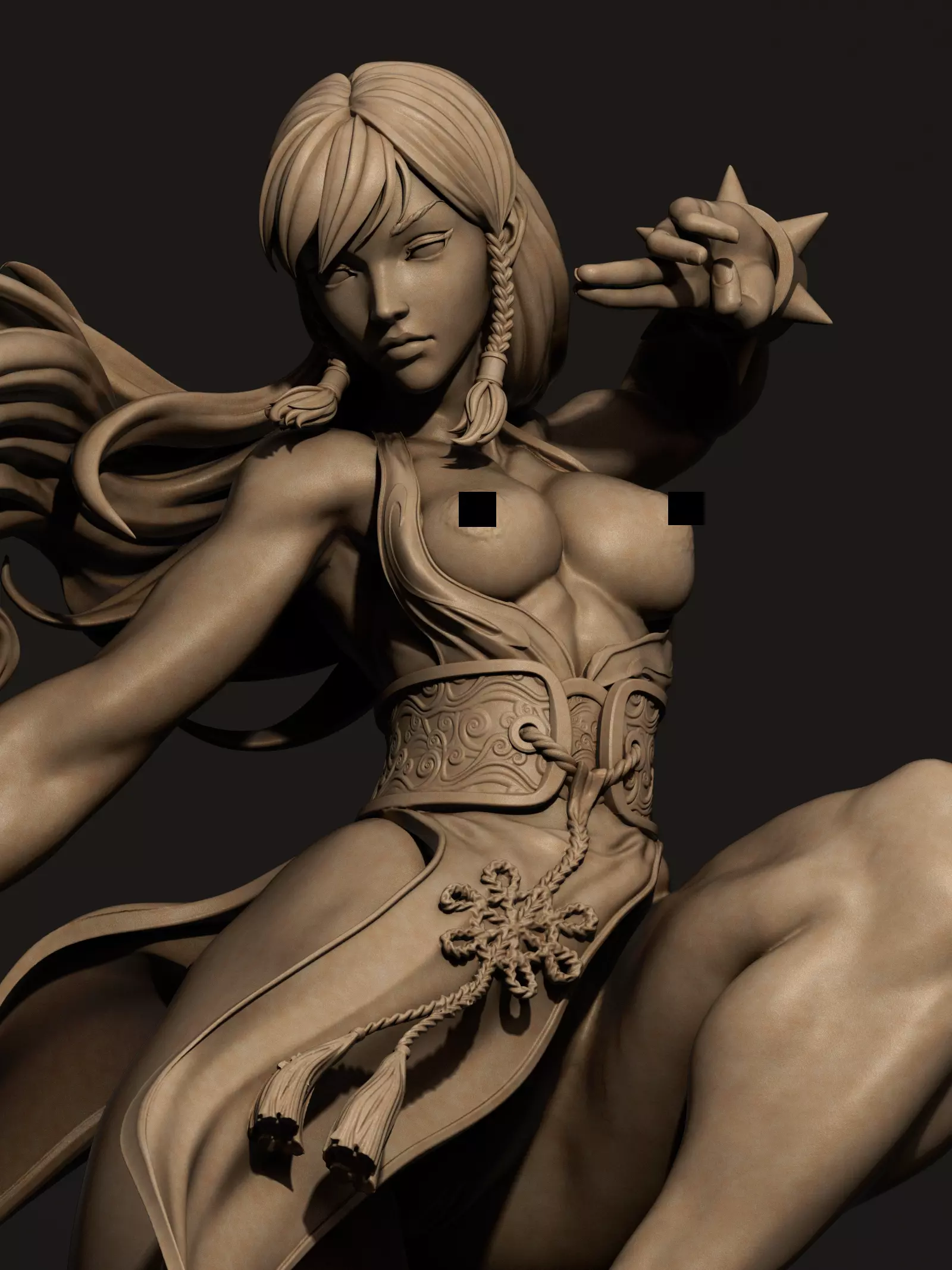 Chun-Li NSFW 3D Print 3D print model_0