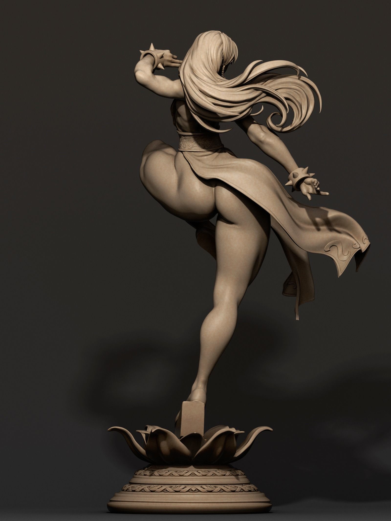 Chun-Li NSFW 3D Print 3D print model_5