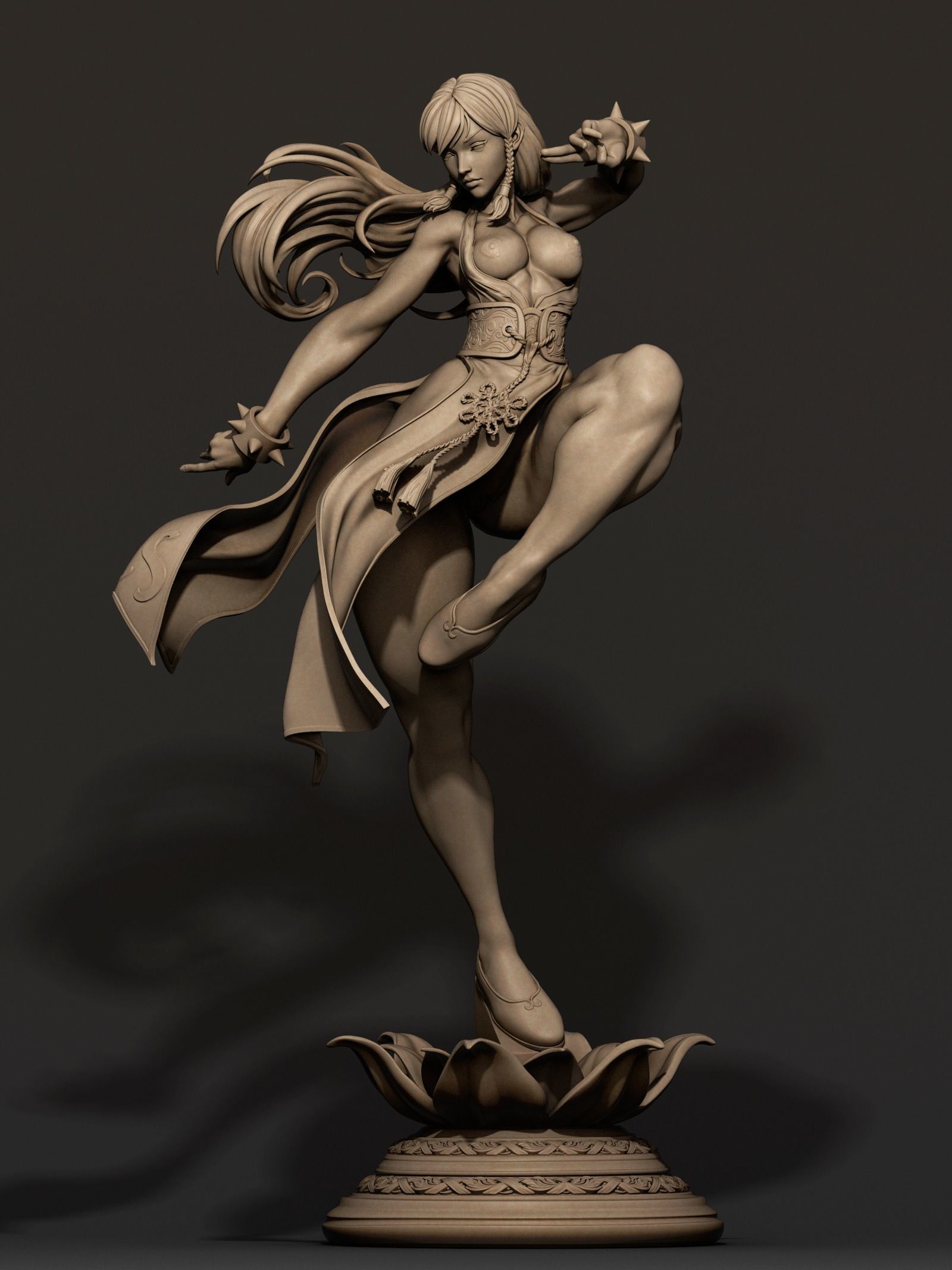 Chun-Li NSFW 3D Print 3D print model_3