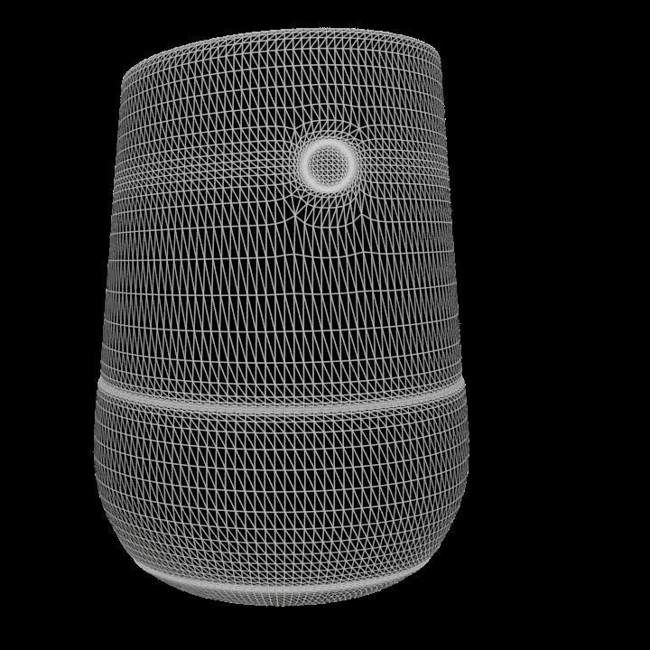Google Home Smart Home speaker Free 3D model_8