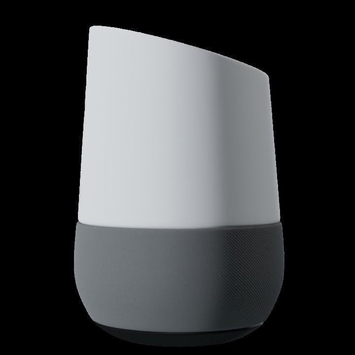 Google Home Smart Home speaker Free 3D model_5