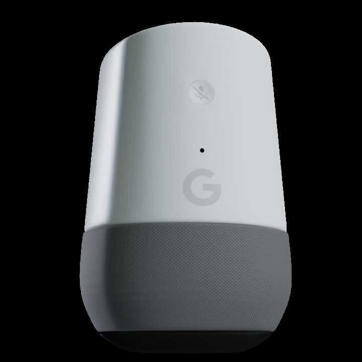 Google Home Smart Home speaker Free 3D model_4
