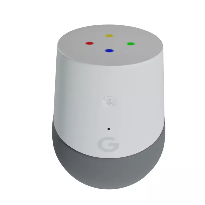 Google Home Smart Home speaker Free 3D model_0