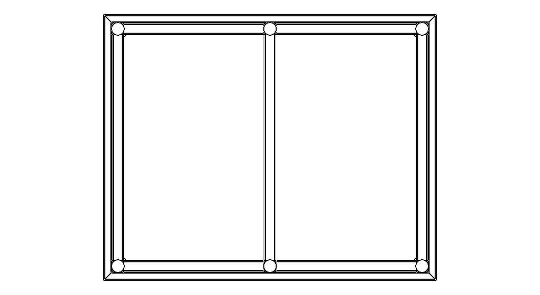 Custom Steel Table With Undershelf 3D model_22
