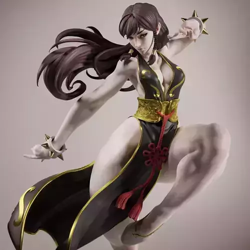 Chun-Li 3D Print 3D print model