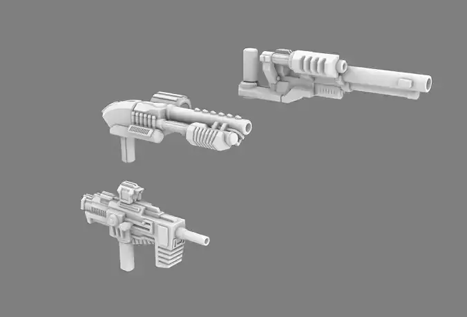 WFC Accessories Set A 3D print model