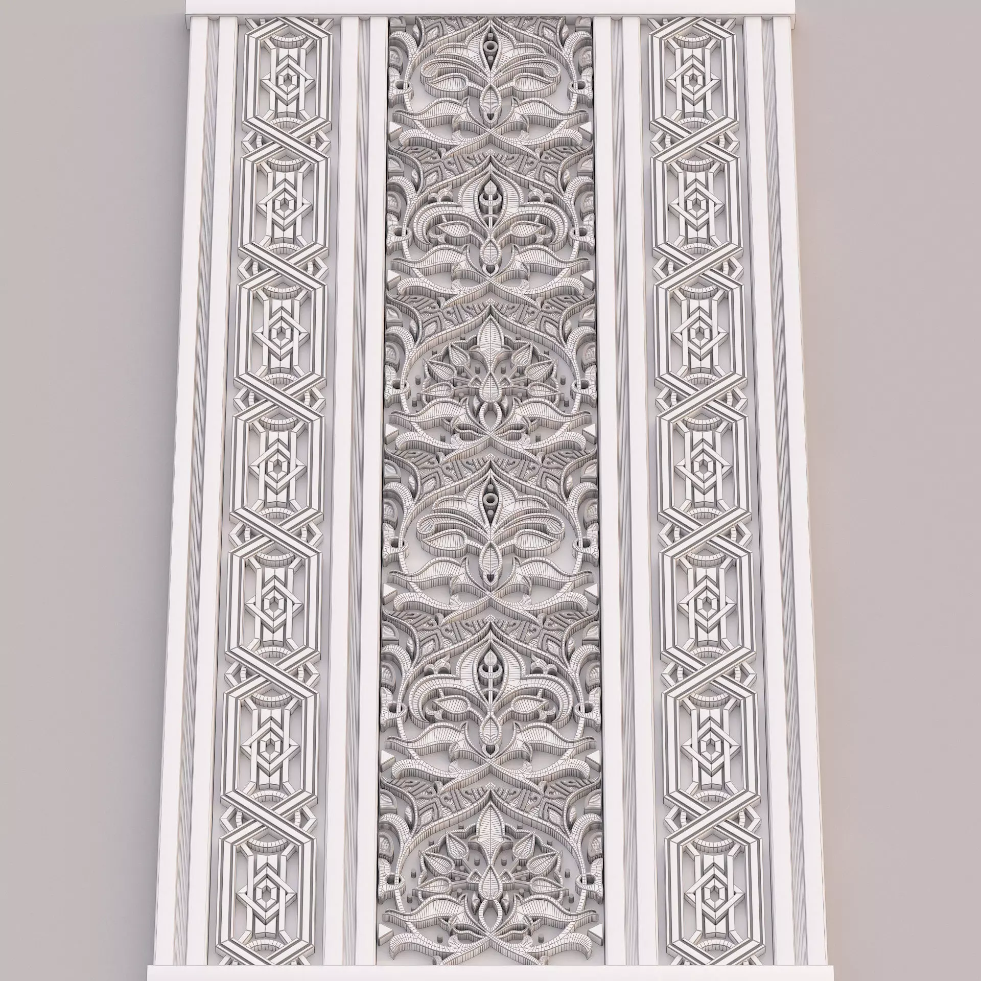 Classic Pattern 007 3D model_9