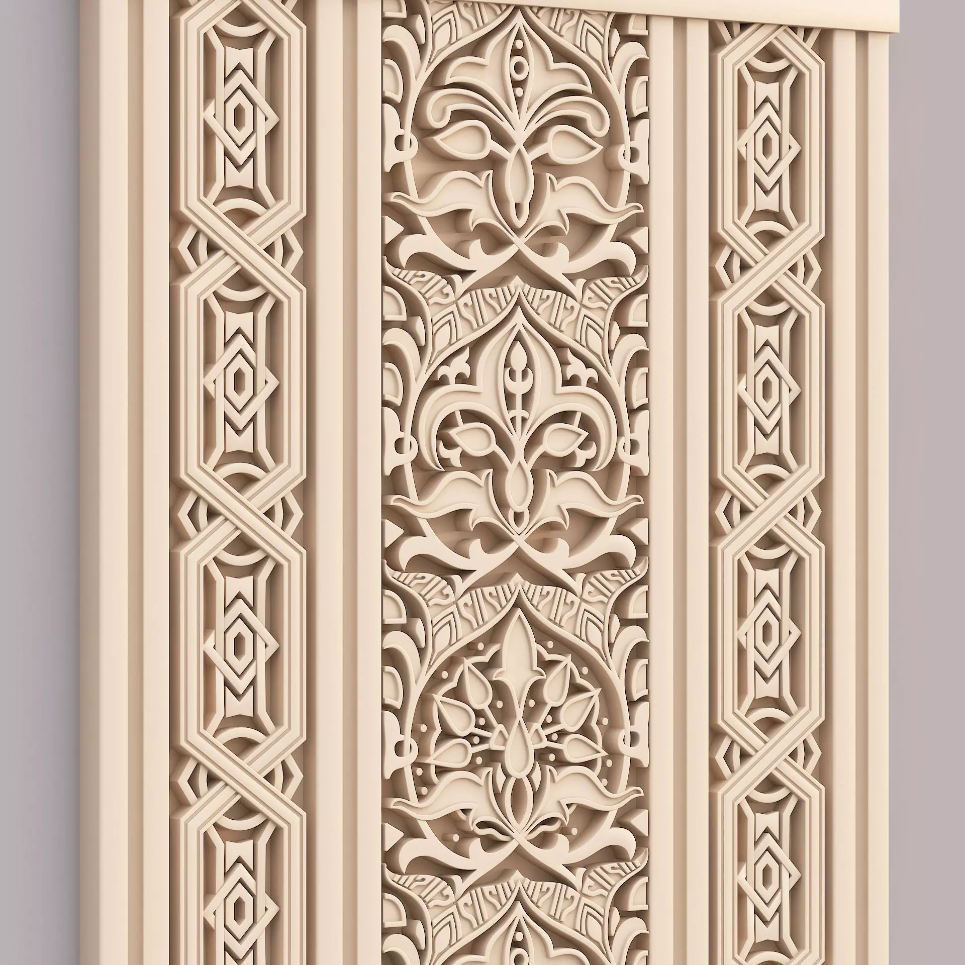 Classic Pattern 007 3D model_1