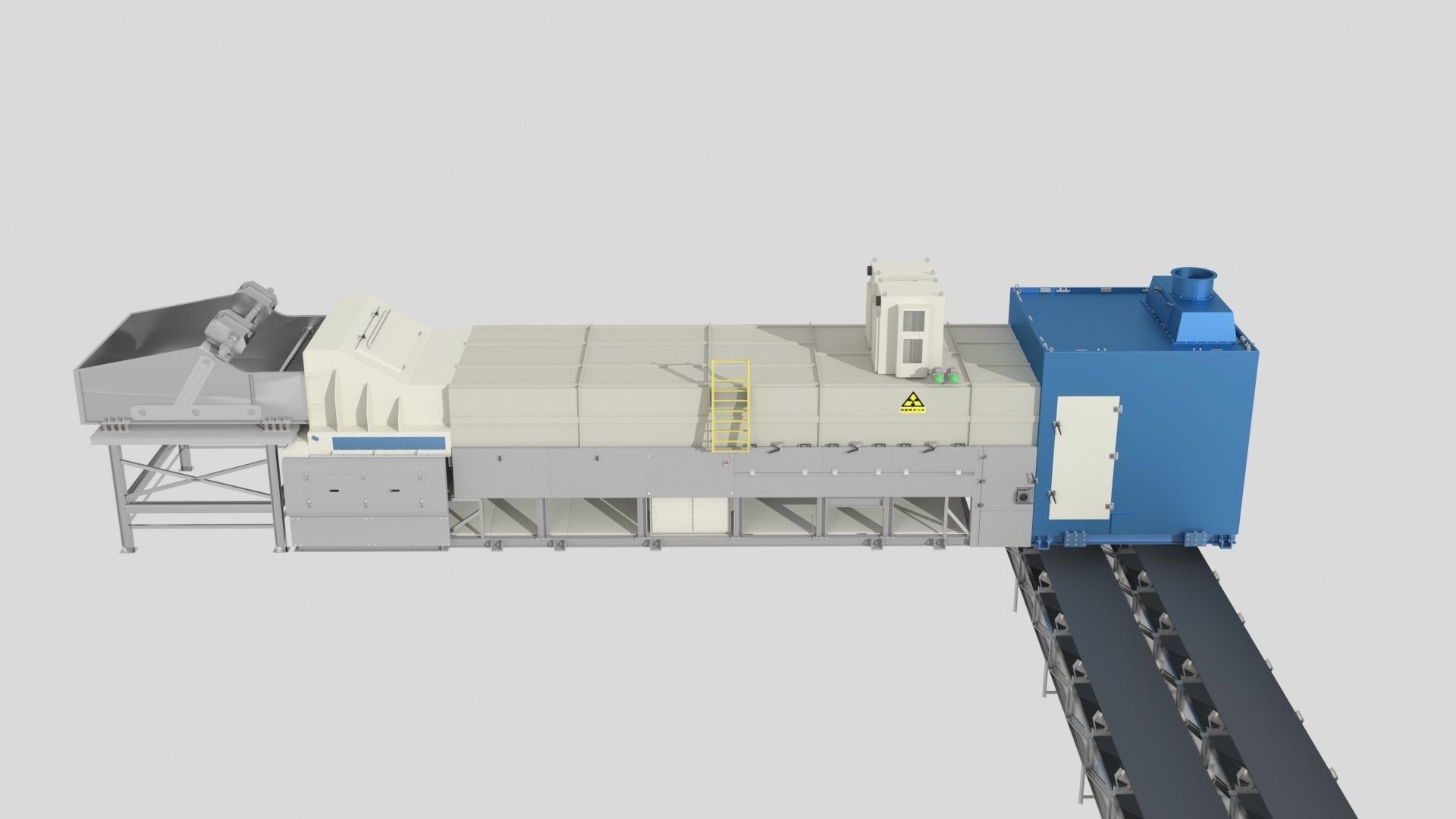 Automatic Sorting and Screening Machine 3D model_2