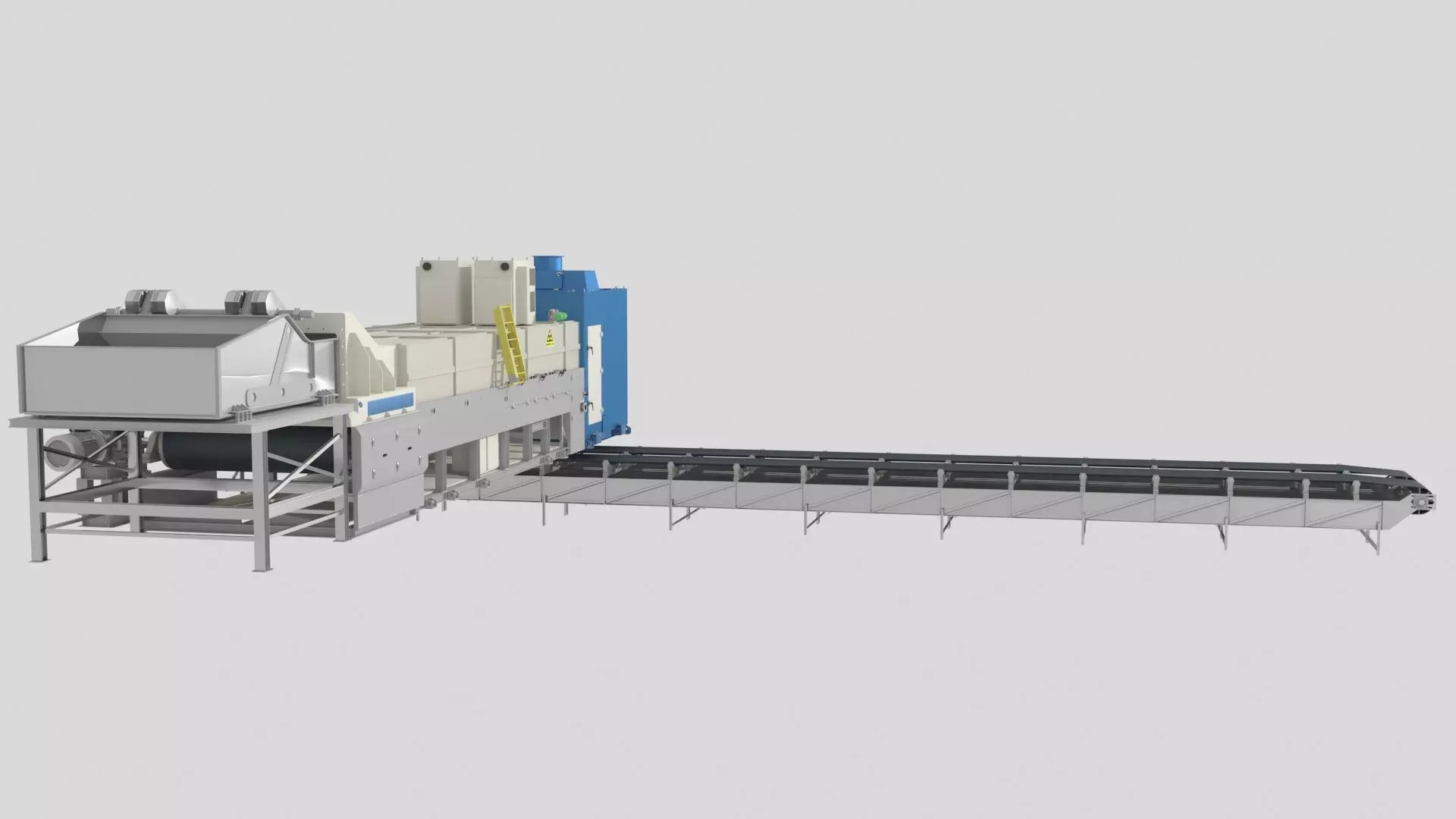 Automatic Sorting and Screening Machine 3D model_0
