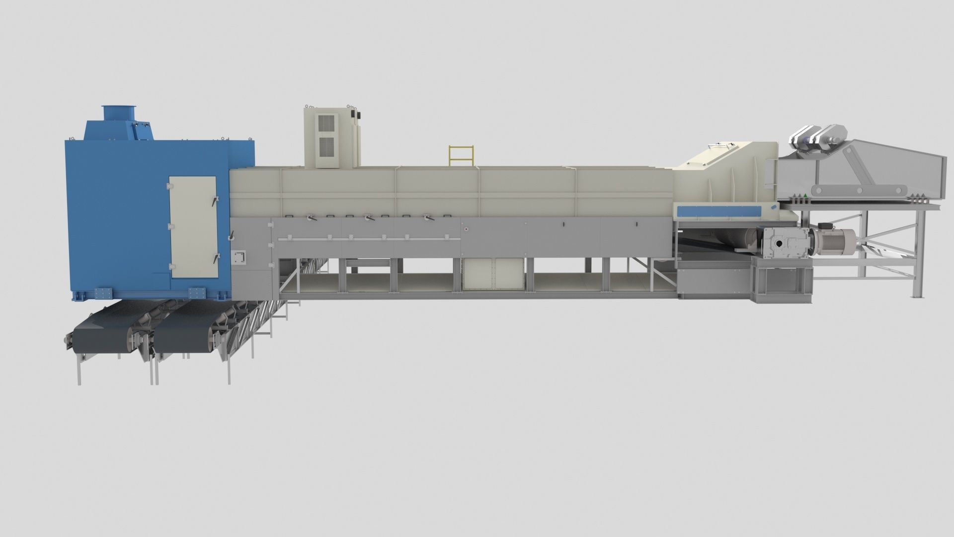 Automatic Sorting and Screening Machine 3D model_5