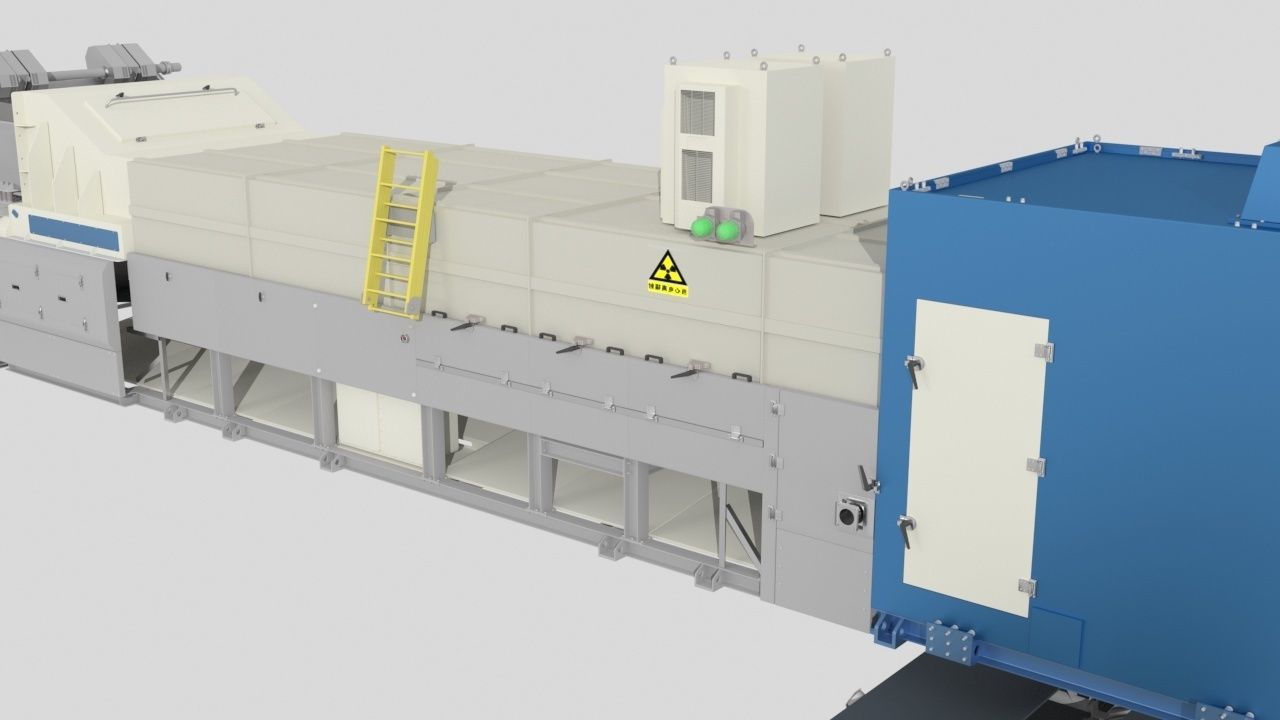 Automatic Sorting and Screening Machine 3D model_8