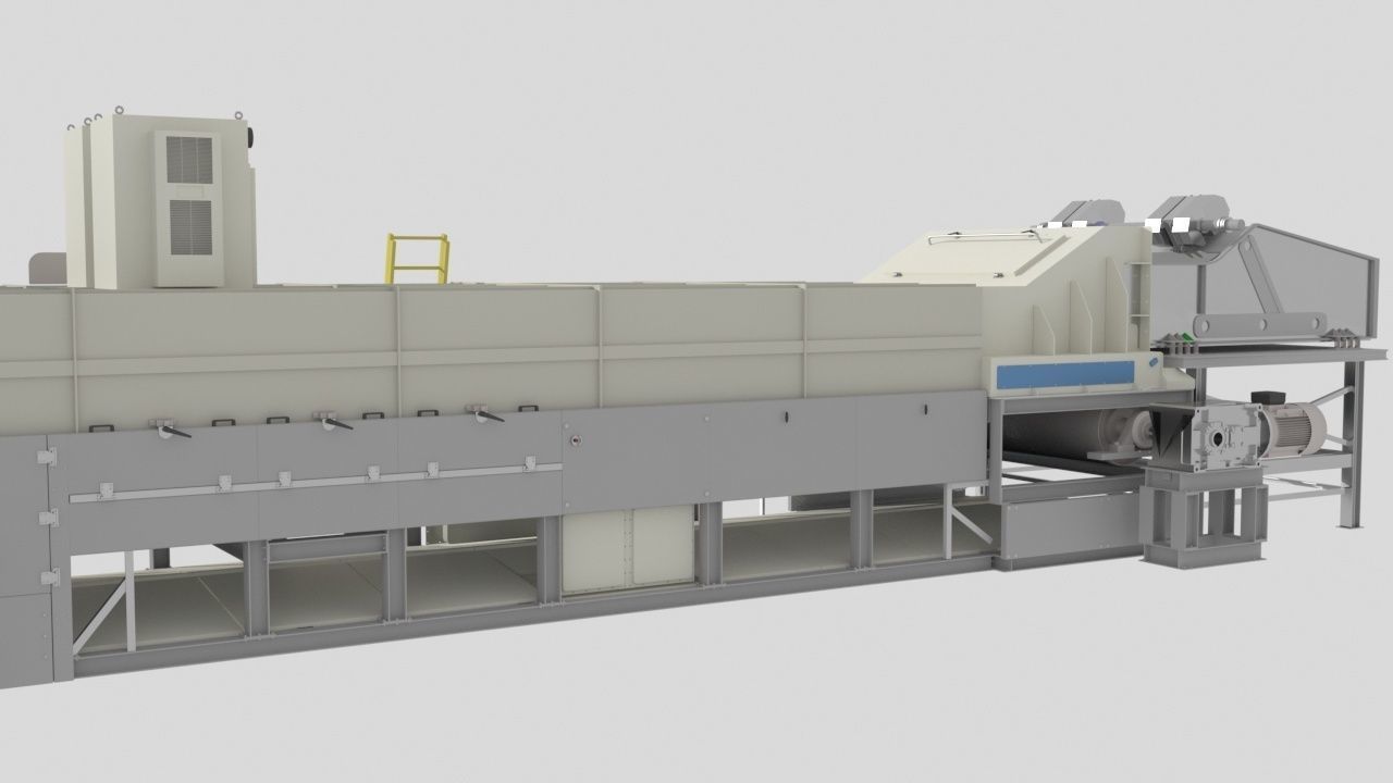 Automatic Sorting and Screening Machine 3D model_10