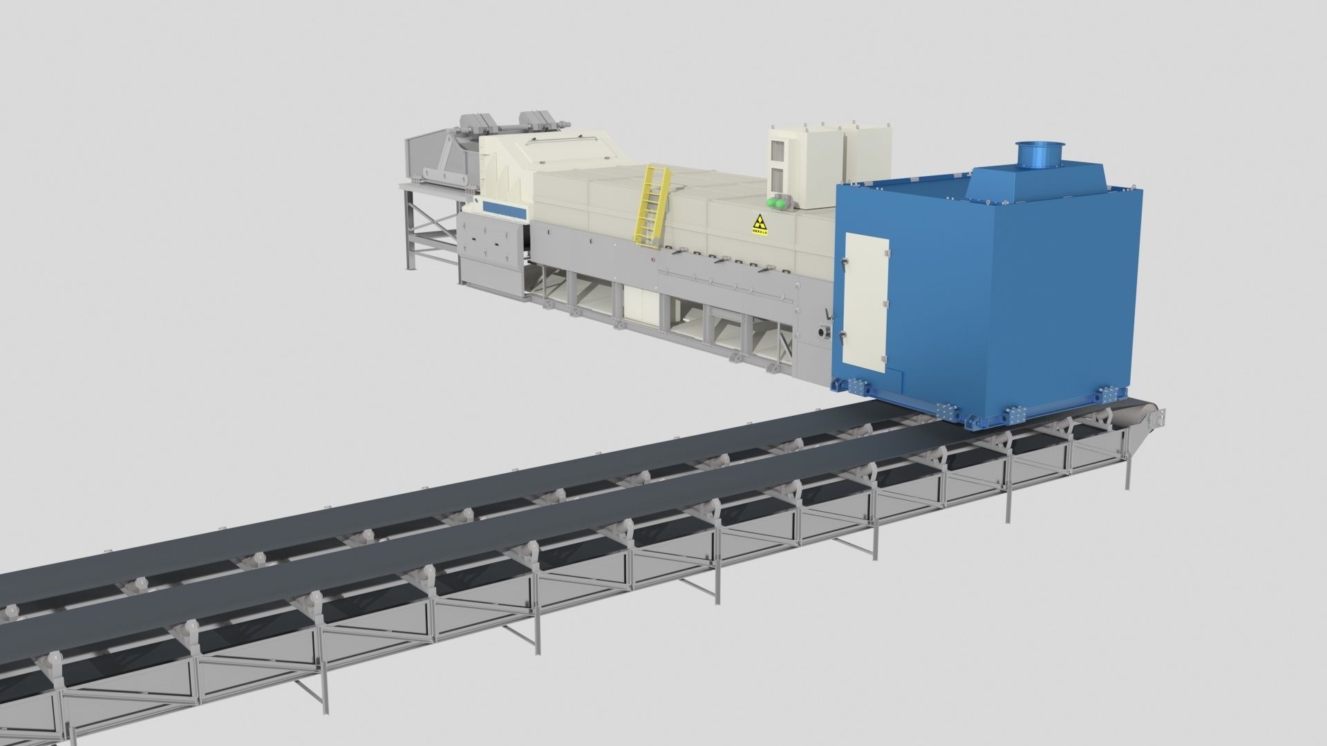 Automatic Sorting and Screening Machine 3D model_3