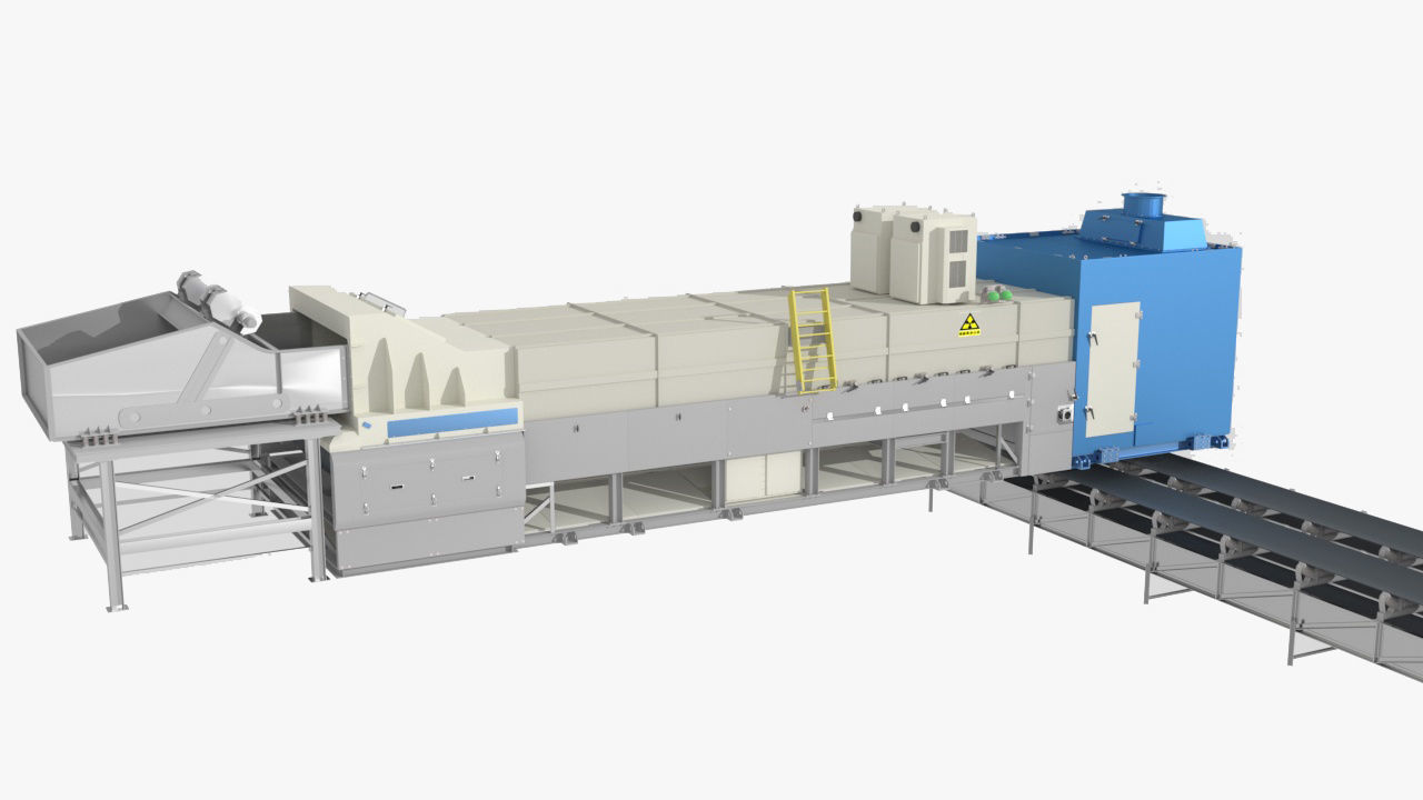 Automatic Sorting and Screening Machine 3D model_1