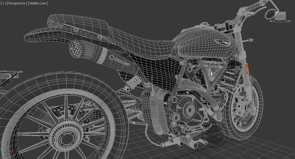 Ducati Scrambler Next Gen 3D model_7