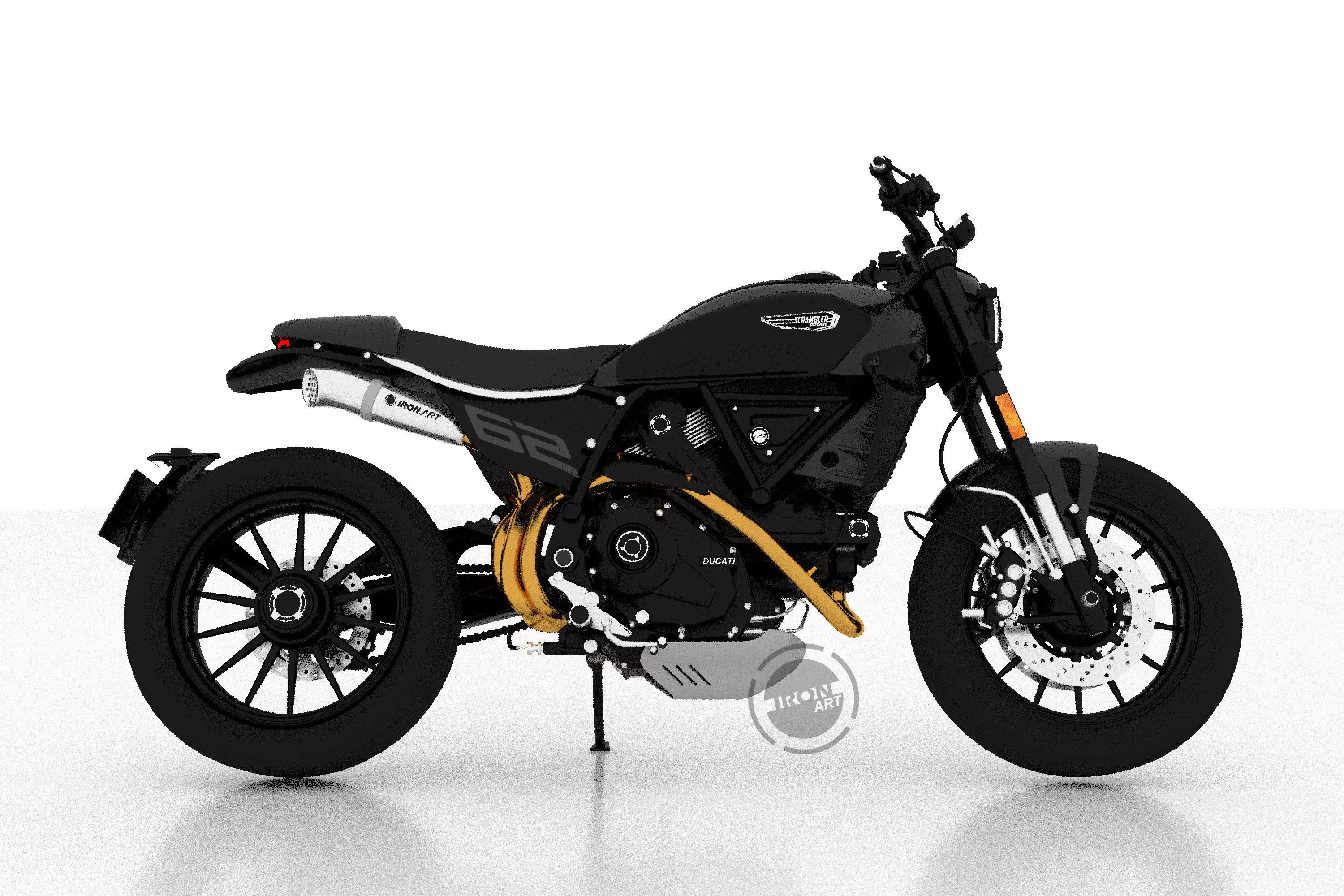 Ducati Scrambler Next Gen 3D model_0