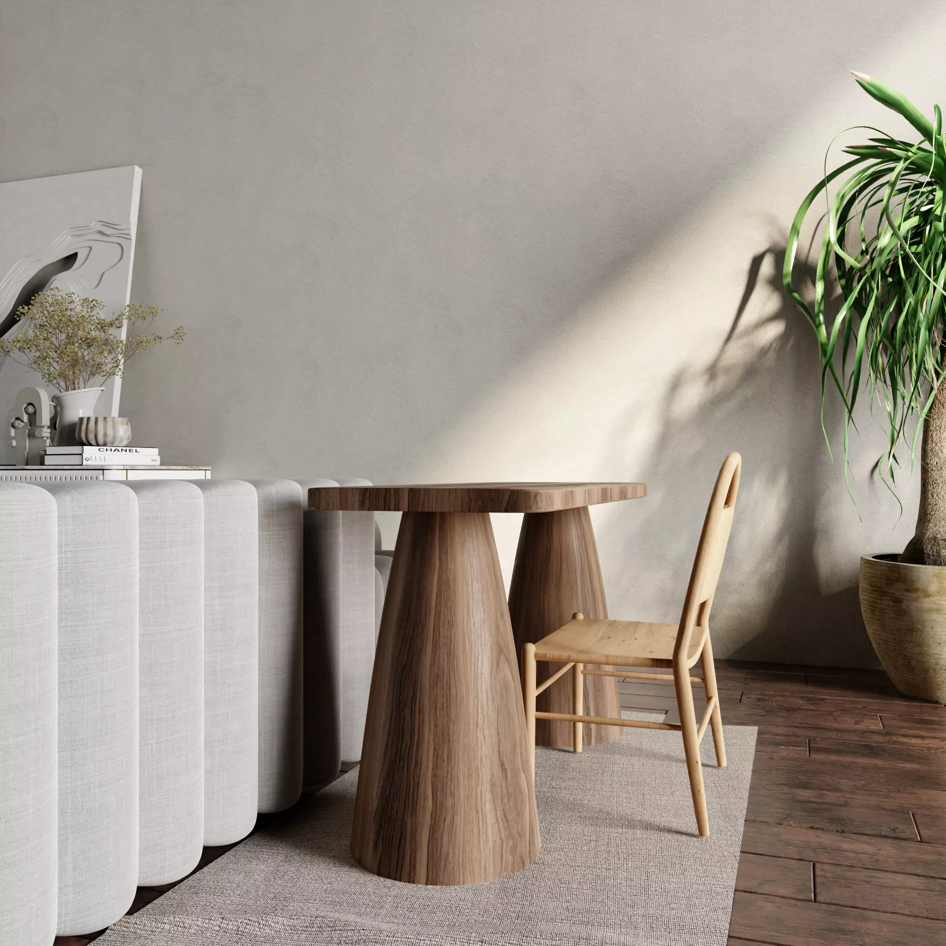 Table set 4  3D model_0