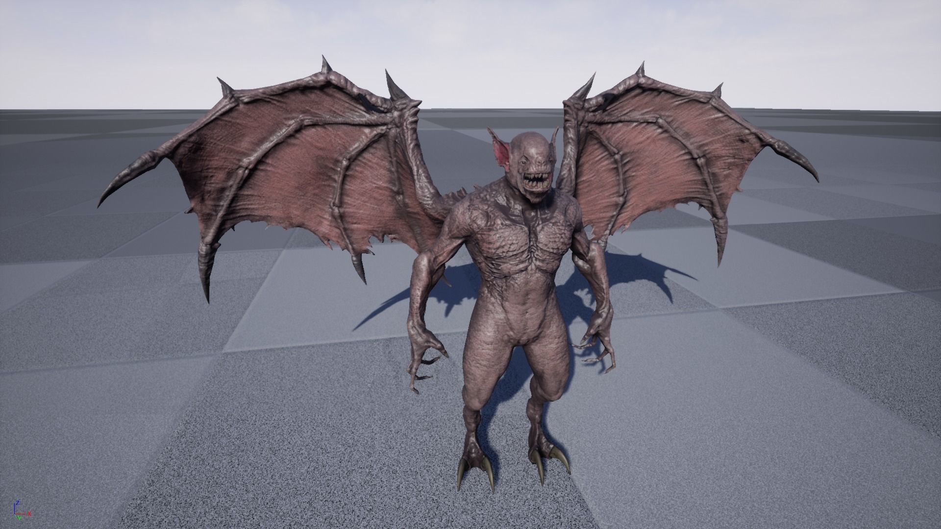 Fly Demon Low-poly 3D model_22