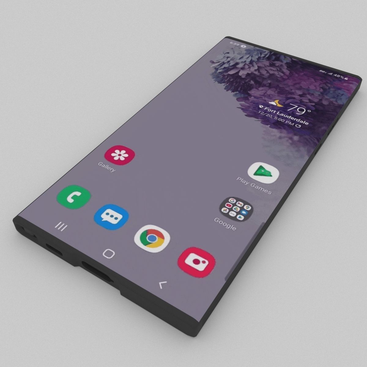 Galaxy S22 Ultra Low-poly 3D model_4