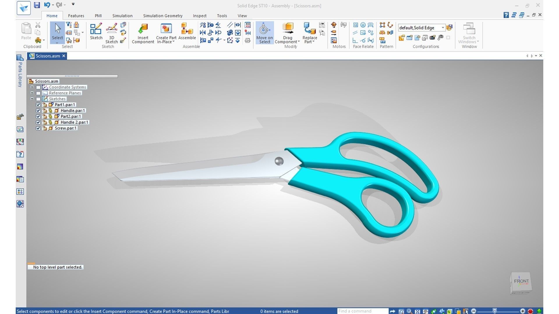 Scissors 3D model_4
