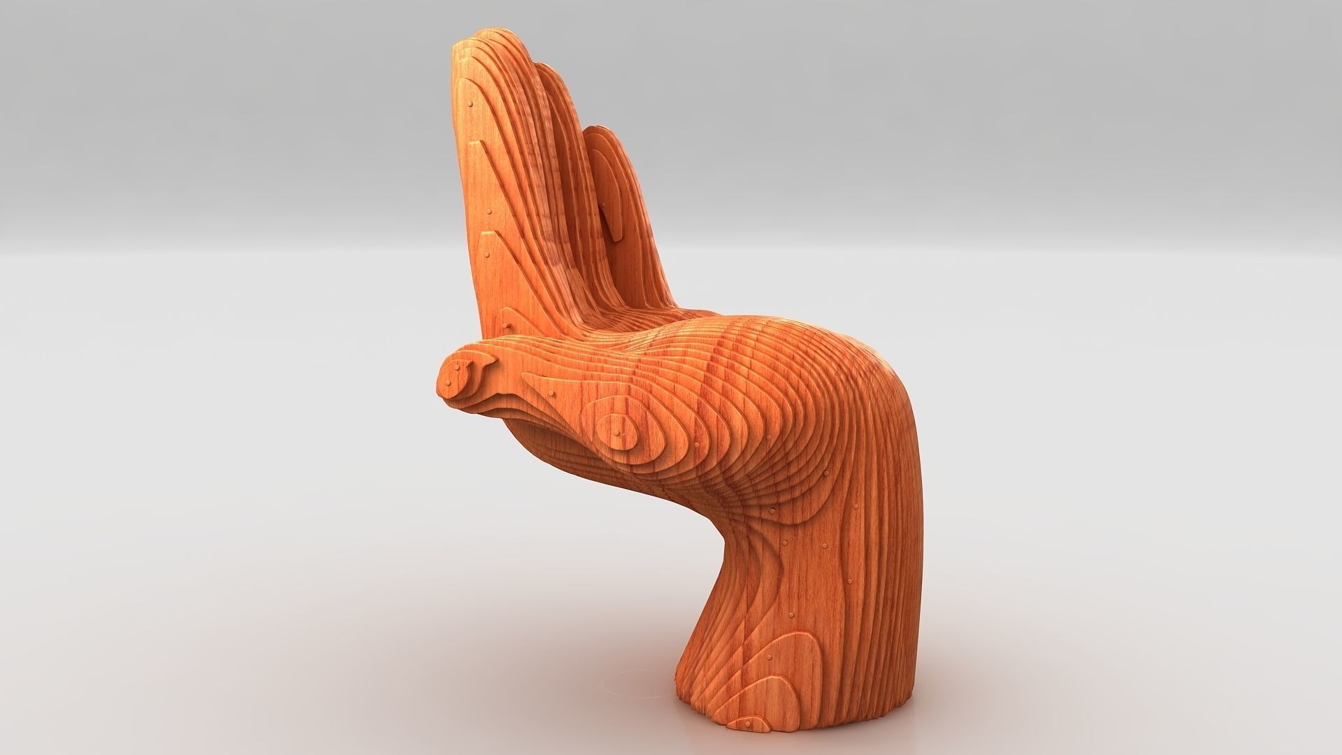 Parametric Hand Models 3D model_2