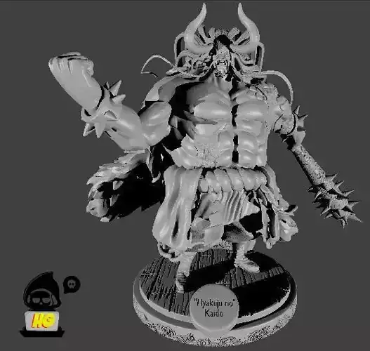 Kaido - One piece 3D print model 3D print model