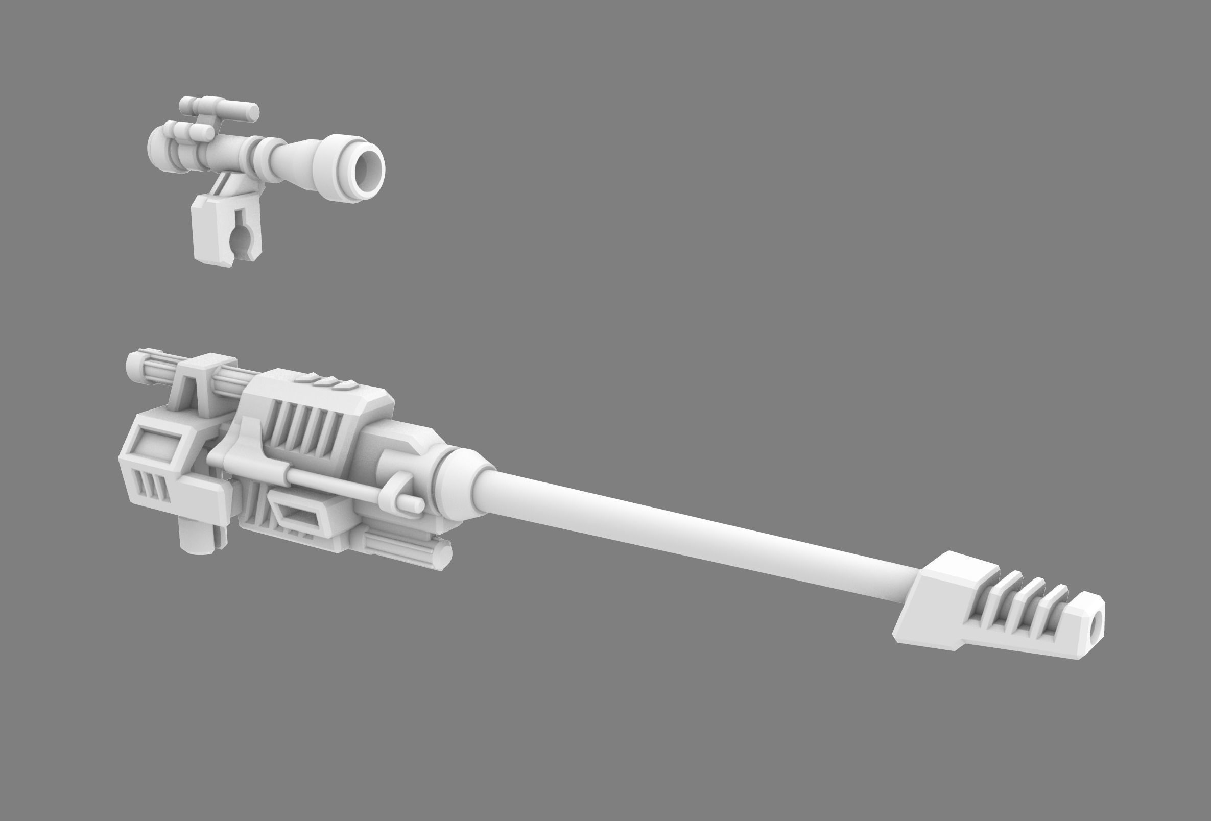 Zerodivisate Beamer aka Null Ray 3D print model_4