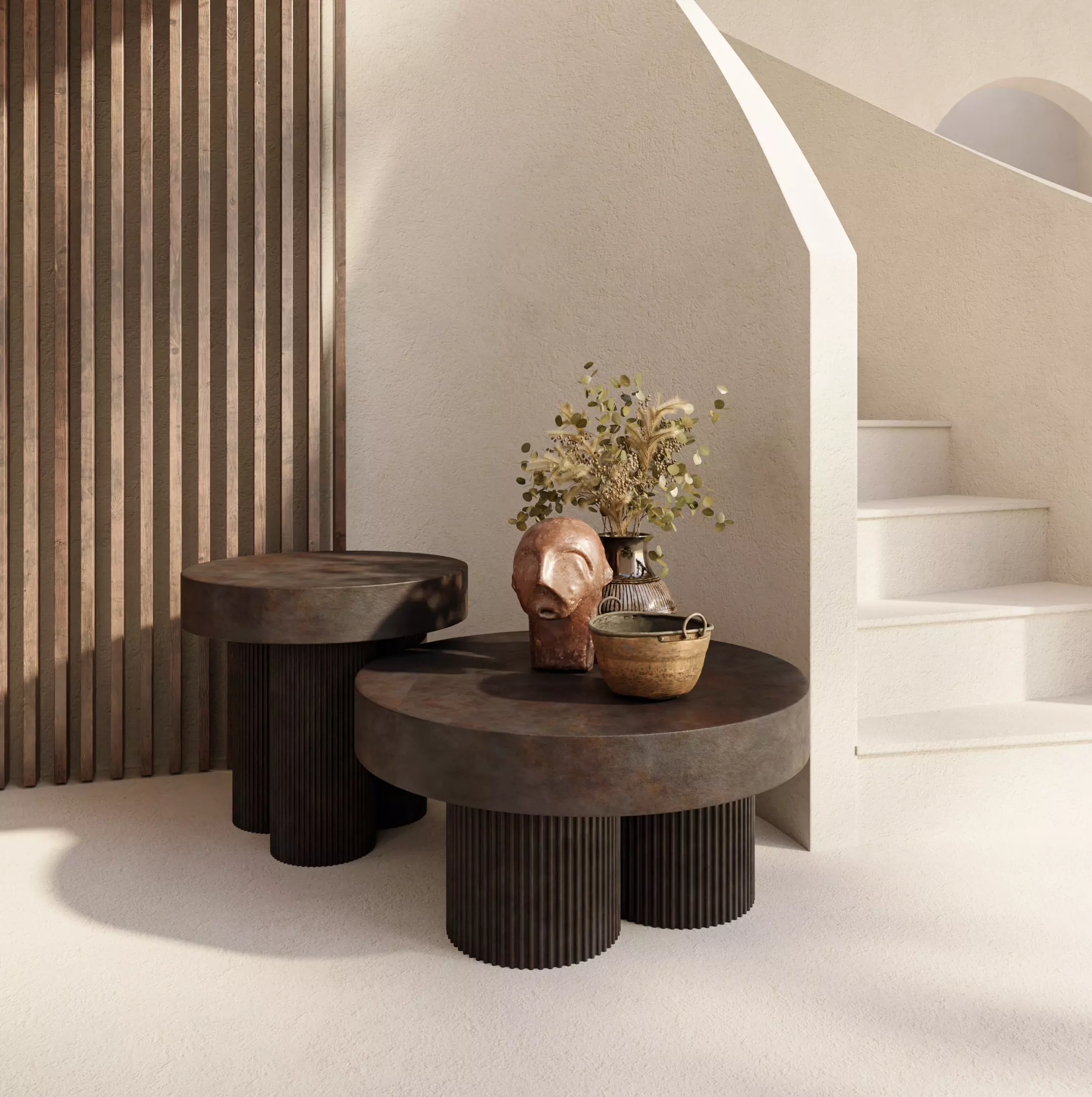 Coffee Table set 3  3D model_0