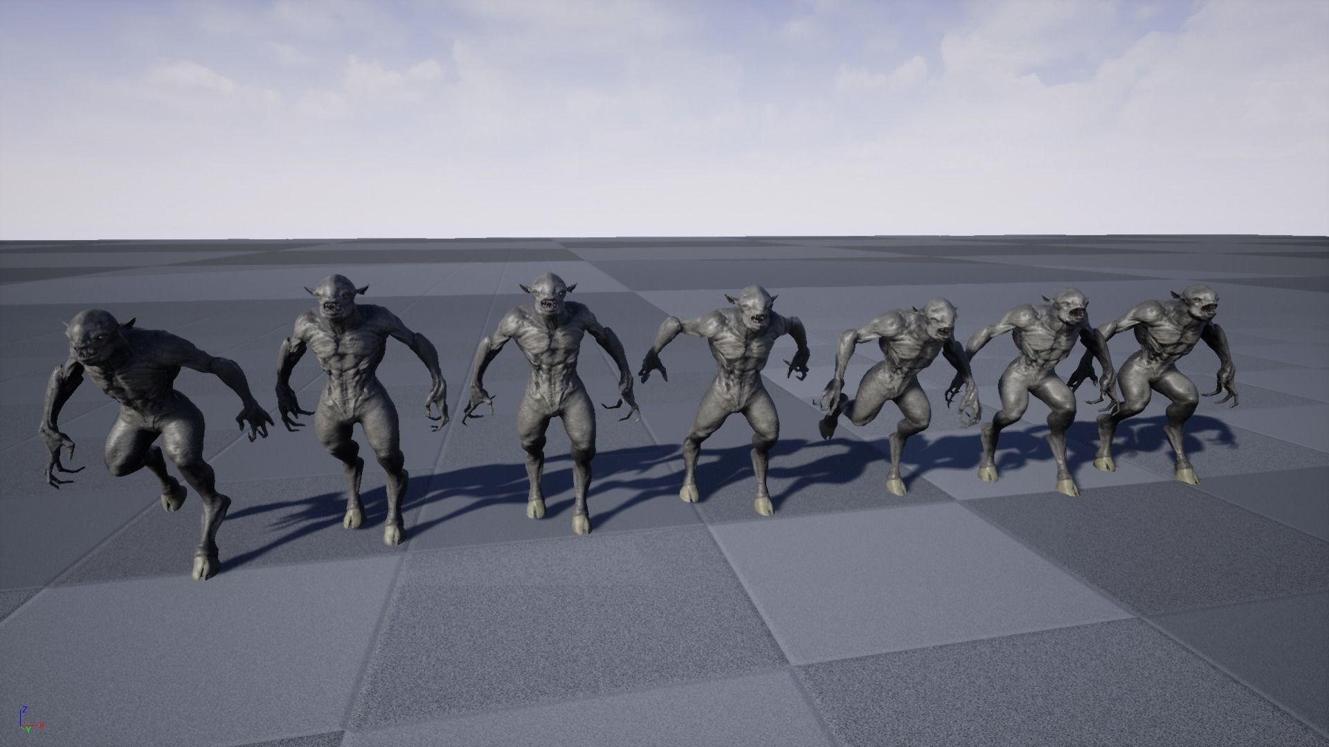 Monster Mutant Low-poly 3D model_20