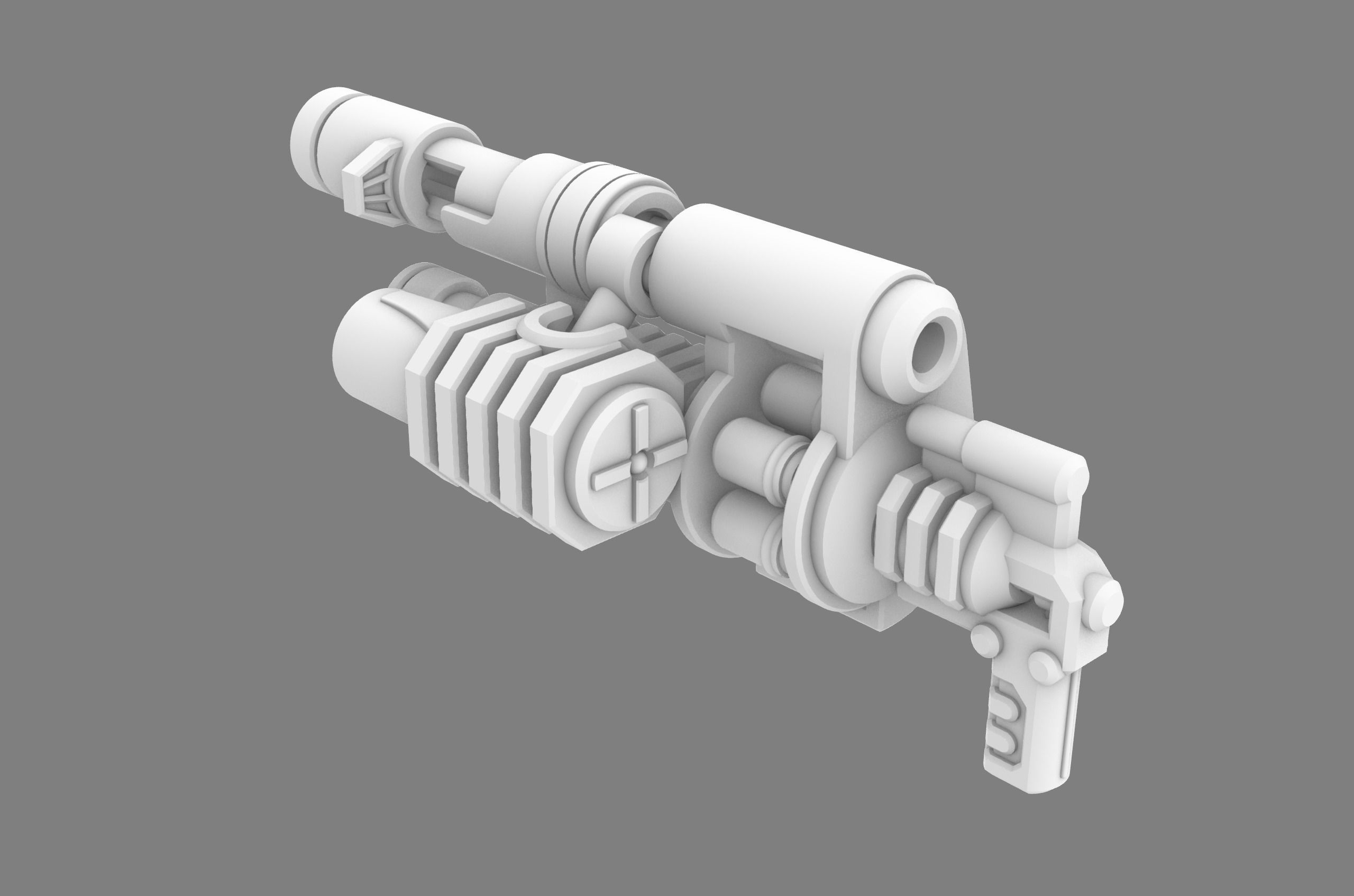 HEAT Artillerator aka Magma Frag Launcher 3D print model_3
