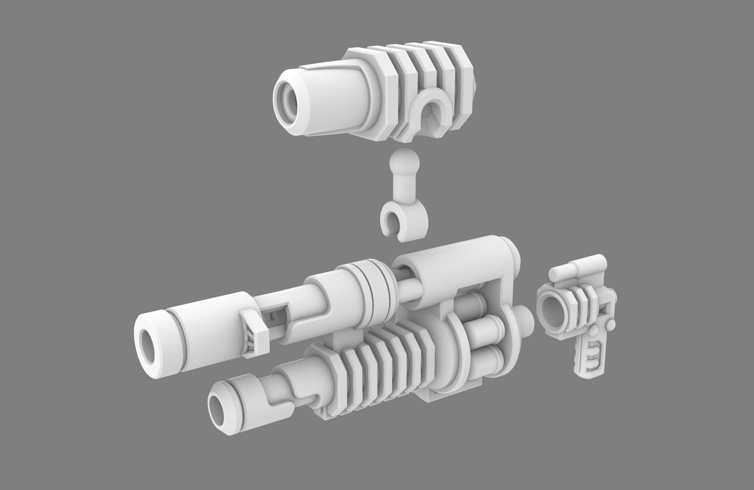 HEAT Artillerator aka Magma Frag Launcher 3D print model_6