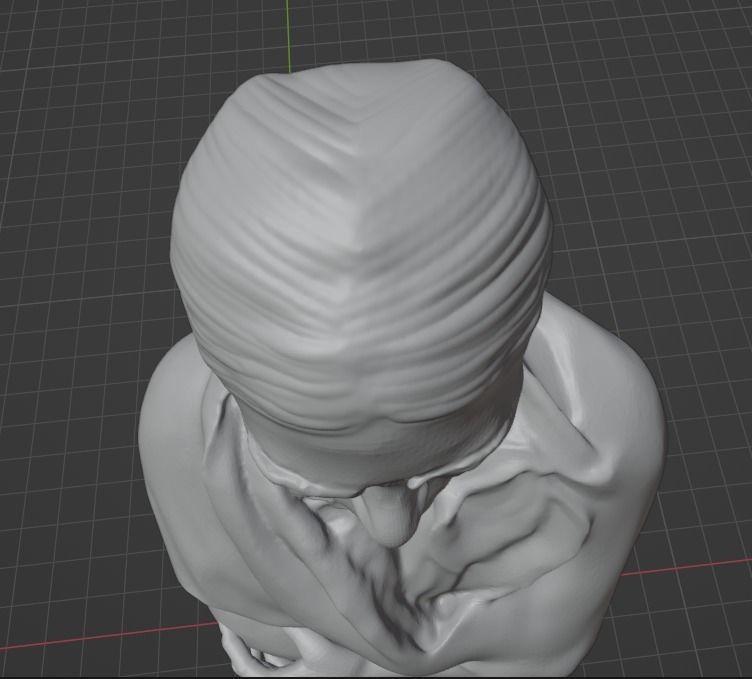 Frida Kahlo 3D print model_25