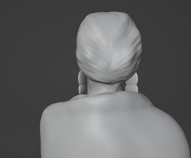 Frida Kahlo 3D print model_15