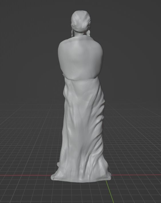 Frida Kahlo 3D print model_6