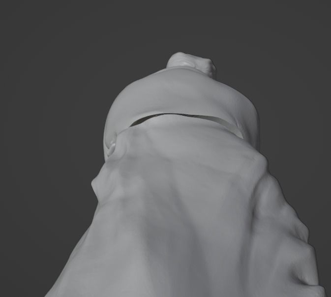 Frida Kahlo 3D print model_8