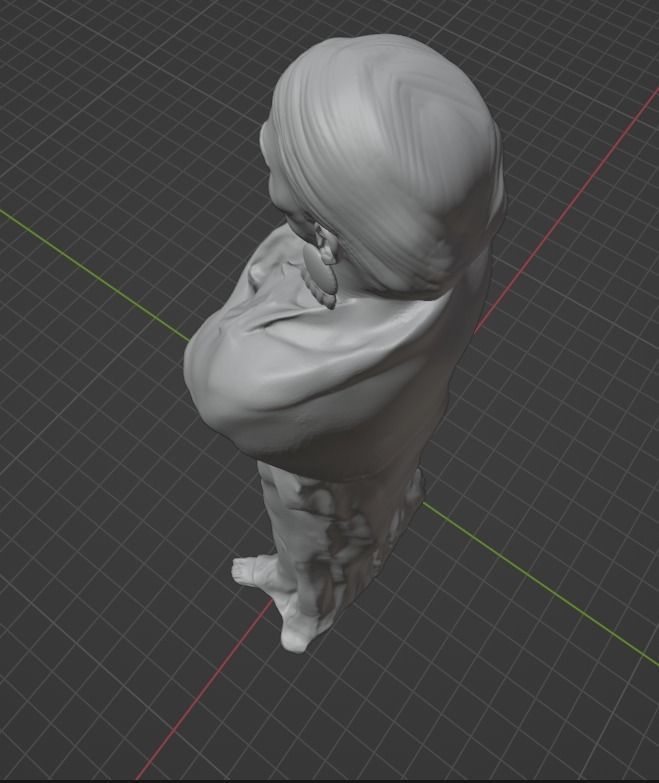 Frida Kahlo 3D print model_16